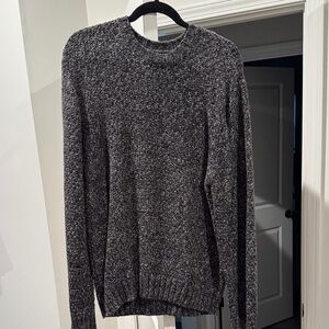 Lucky Brand Men's Charcoal Crewneck Sweater